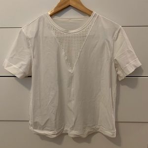 White lululemon top